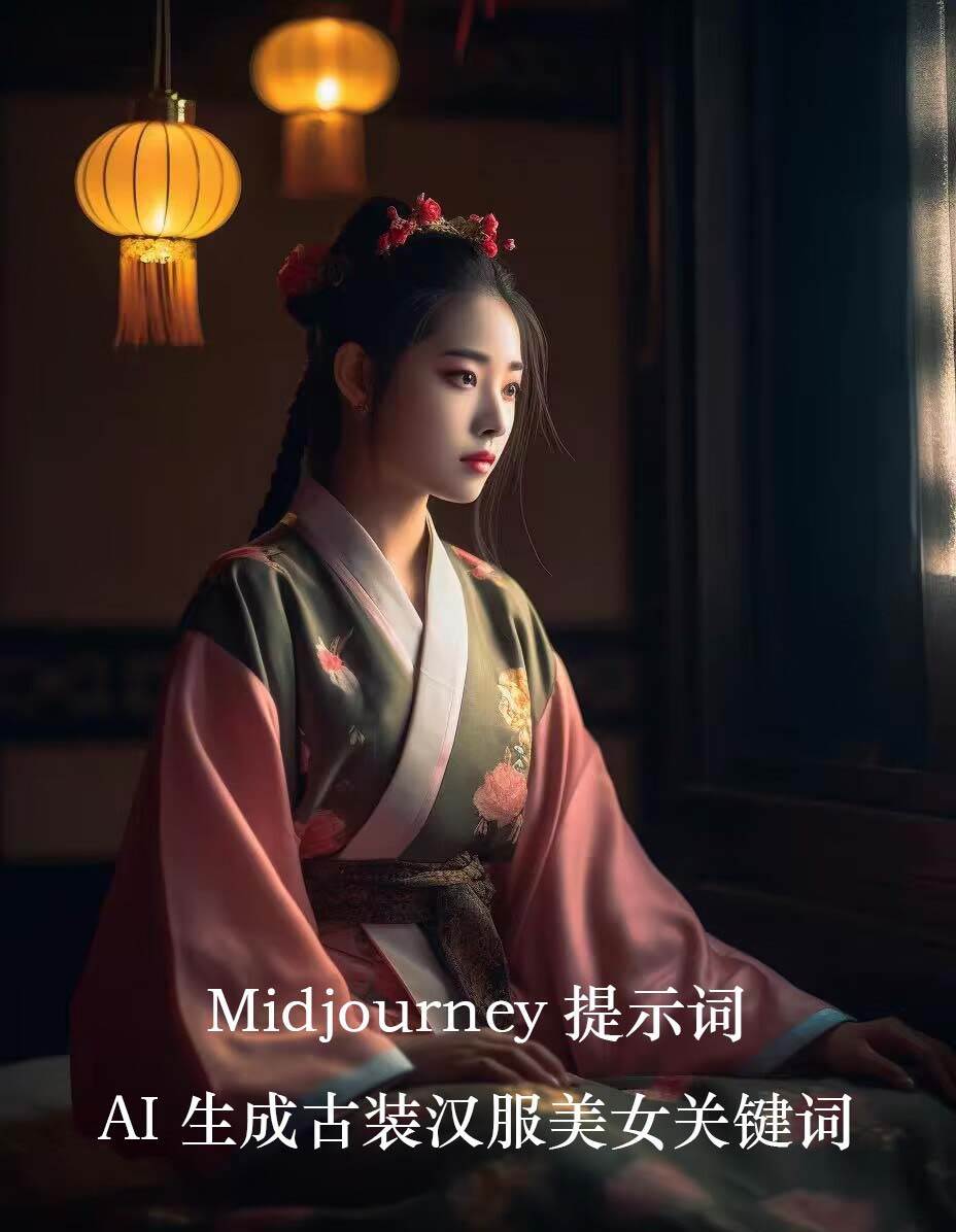 项目-Midjourney关键词-AI生成中国风古装汉服美女人像提示关键词骑士资源网(2)