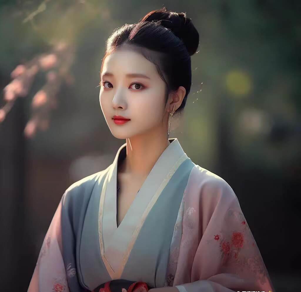 项目-Midjourney关键词-AI生成中国风古装汉服美女人像提示关键词骑士资源网(4)